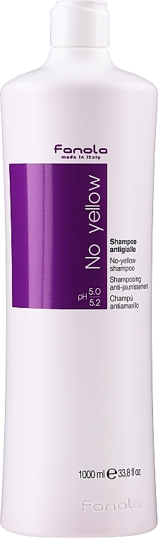 Anti-Yellow Shampoo - Fanola No-Yellow Shampoo — photo N3
