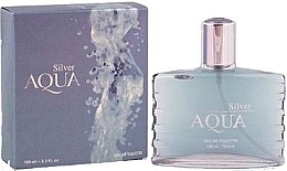 Fragrances, Perfumes, Cosmetics Delta Parfum Aqua Silver - Eau de Toilette (tester with cap)