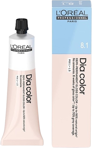 Hair Color - L'Oreal Professionnel Dia Color Demi-Permanent Gloss Color — photo N1