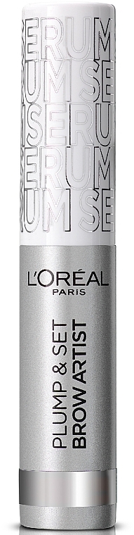 Brow Serum, colorless - L'Oreal Paris Brow Artist Plump & Set Serum — photo N1