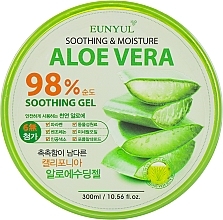 Fragrances, Perfumes, Cosmetics Facial Gel with 98% Aloe Vera Juice - Eunyul Aloe Soothing Gel