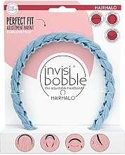 Fragrances, Perfumes, Cosmetics Hair Hoop, blue - Invisibobble Hairhalo Miss Denim Headband