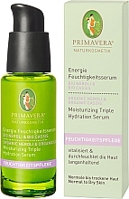 Fragrances, Perfumes, Cosmetics Moisturizing Face Serum - Primavera Neroli & Cassis Moisturizing Triple Hydration Serum