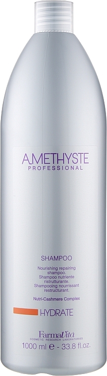 Shampoo for Thin & Delicate Hair - Farmavita Amethyste Hydrate Shampoo — photo N3