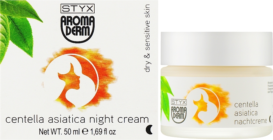 Centella Asiatica Facial Night Cream - Styx Naturcosmetic Aroma Derm Centella Asiatica Night Cream — photo N2