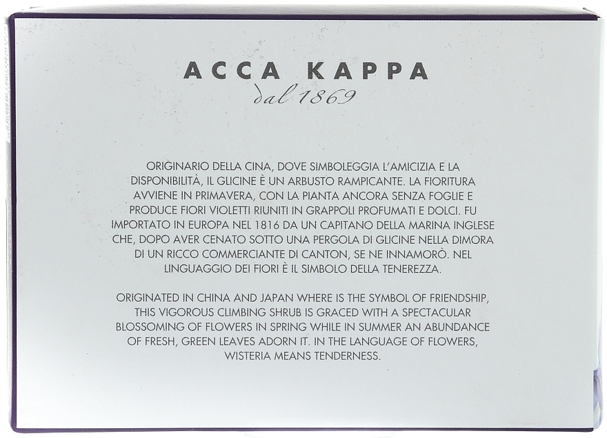 Soap - Acca Kappa "Wisteria" — photo N2