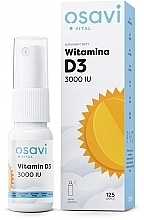 Vitamin D3 Spray Dietary Supplement - Osavi Vitamin D3 Oral Spray 3000 IU — photo N1