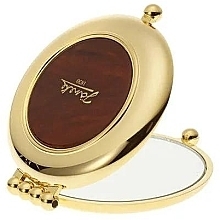 Fragrances, Perfumes, Cosmetics Pocket Mirror, magnification X6, 65mm - Janeke Gold Mirror