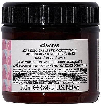 Conditioner for Natural & Colored Hair (pink) - Davines Alchemic Conditioner Pink — photo N1