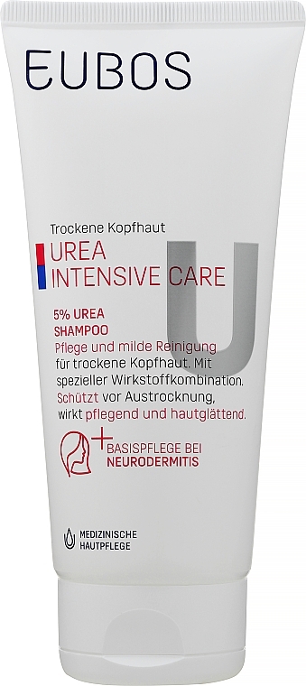 Moisturizing Anti-Itching Shampoo for Dry Scalp - Eubos Med Dry Skin Urea 5% — photo N1