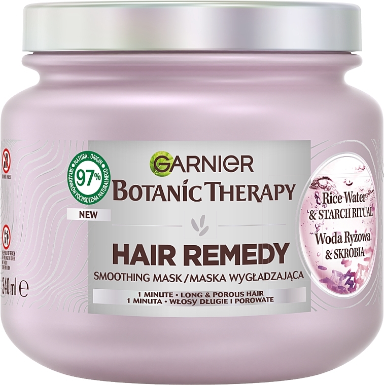 Mask for Long & Porous Hair - Garnier Botanic Therapy Hair Remedy — photo N1