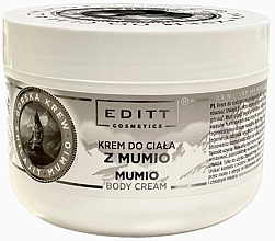 Fragrances, Perfumes, Cosmetics Mumijo Mountain Blood Body Cream - Editt Cosmetics