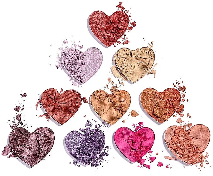 Eyeshadow Palette - I Heart Revolution Heartbeats Eyeshadow Palette — photo N5