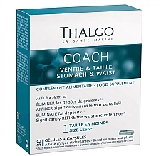 Fragrances, Perfumes, Cosmetics Stomach & Waist Capsules, 30pcs - Thalgo Coach Stomach and Waist