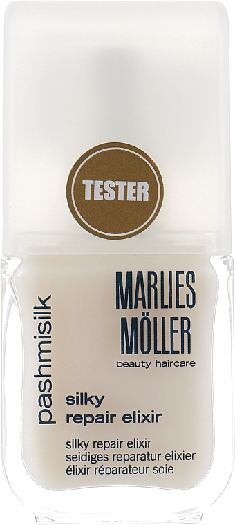 Repairing Hair Serum - Marlies Moller Pashmisilk Silky Repair Elixir (tester) — photo N1