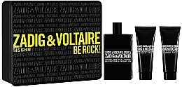 Fragrances, Perfumes, Cosmetics Zadig & Voltaire This is Him - Set (edt/100ml + s/g/75ml + s/g/75ml) 