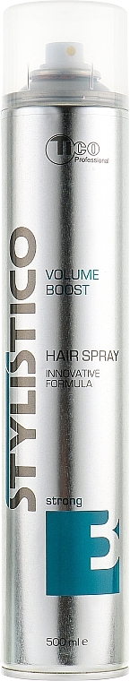 Strong Hold Hair Spray - Tico Professional Stylistico Volume Boost Hair Spray — photo N1
