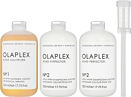 Color Protective Hair Kit - OLAPLEX Salon Intro Kit (Con/525ml + Elixir/2x525ml) — photo N2