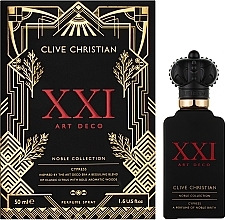 Clive Christian Noble XXI Art Deco Cypress - Parfum — photo N3