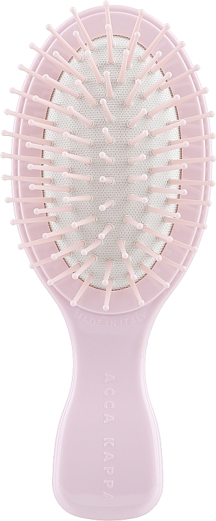 Hairbrush, 7390, light pink - Acca Kappa Oval Brush mini — photo N1