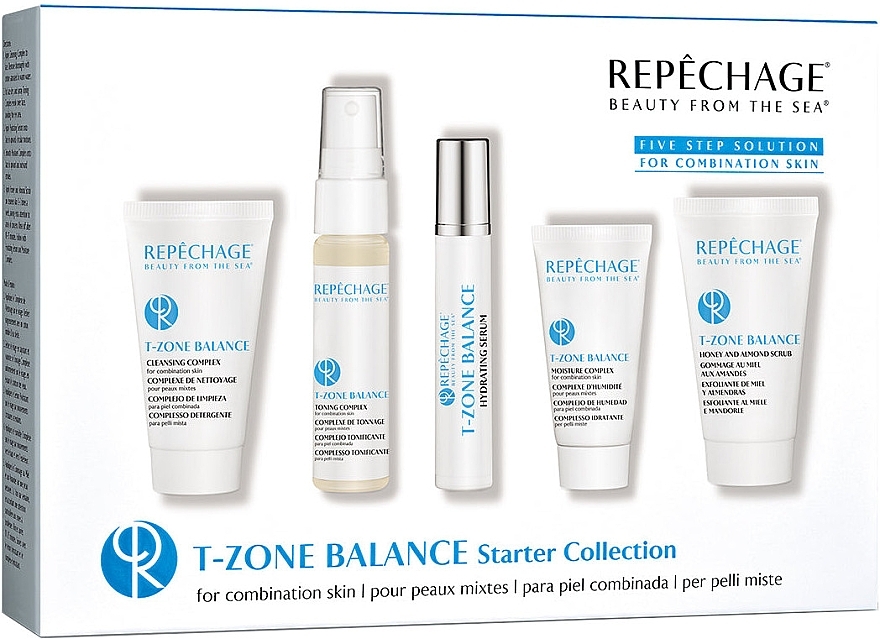 Set, 5 products - Repechage T-Zone Collection Starter Kit — photo N1