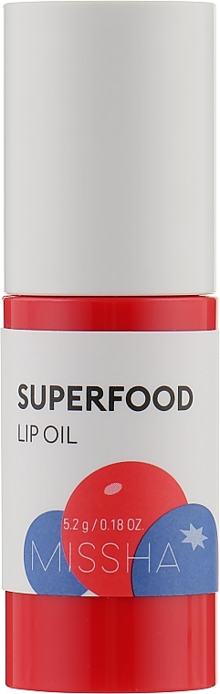 Lip Oil with Berry Extract - Missha Super Food Lip Oil Berry — photo N1