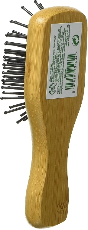 Mini Bamboo Hair Brush - The Body Shop Mini Bamboo Paddle Hairbrush — photo N5