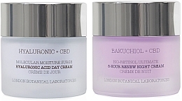 Fragrances, Perfumes, Cosmetics Set - London Botanical Laboratories Bakuchiol + Hyaluronic (cr/50ml + cr/50ml)