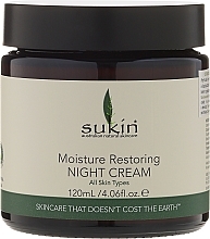 Fragrances, Perfumes, Cosmetics Replenishing Night Cream - Sukin Moisture Restoring Night Cream