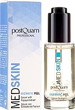 Fragrances, Perfumes, Cosmetics Papaya Enzyme Peeling Serum - PostQuam Med Skin Enzimatic Peel Serum With Papaya Extract