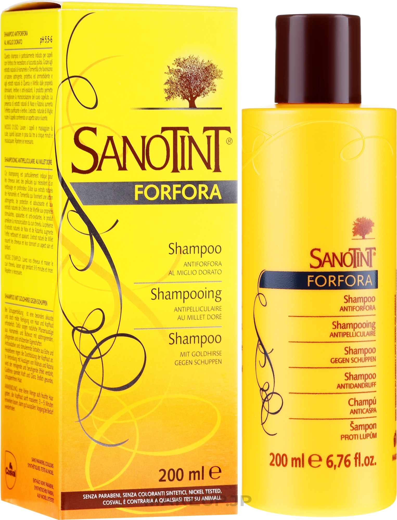 Anti-Dandruff Shampoo - SanoTint — photo 200 ml
