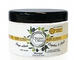 Fragrances, Perfumes, Cosmetics Moisturizing Mask for Dry Hair - Jeanne en Provence Divine Olive Nourishing Mask