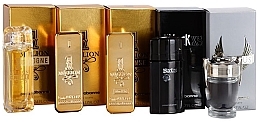 Fragrances, Perfumes, Cosmetics Paco Rabanne 1 Million Mini Gift Set - Set (edt/5ml + edt/5ml + edt/5ml + edt/5ml + edt/5ml)