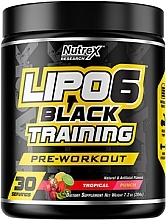 Fragrances, Perfumes, Cosmetics Tropical Punch Pre-Workout Complex - Nutrex Lipo-6 Black Training Pre-Workout Tropical Punch