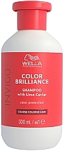 Fragrances, Perfumes, Cosmetics Color Protection Shampoo for Colored & Coarse Hair - Wella Professionals Invigo Brilliance Coarse Hair Shampoo