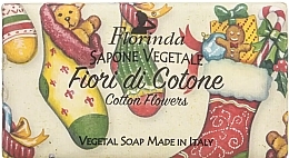 Fragrances, Perfumes, Cosmetics Cotton Flower Soap - Florinda Christmas Collection Soap