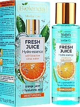 Fragrances, Perfumes, Cosmetics Moisturizing Face Hydro Essence "Orange" - Bielenda Fresh Juice Hydro Essential Orange