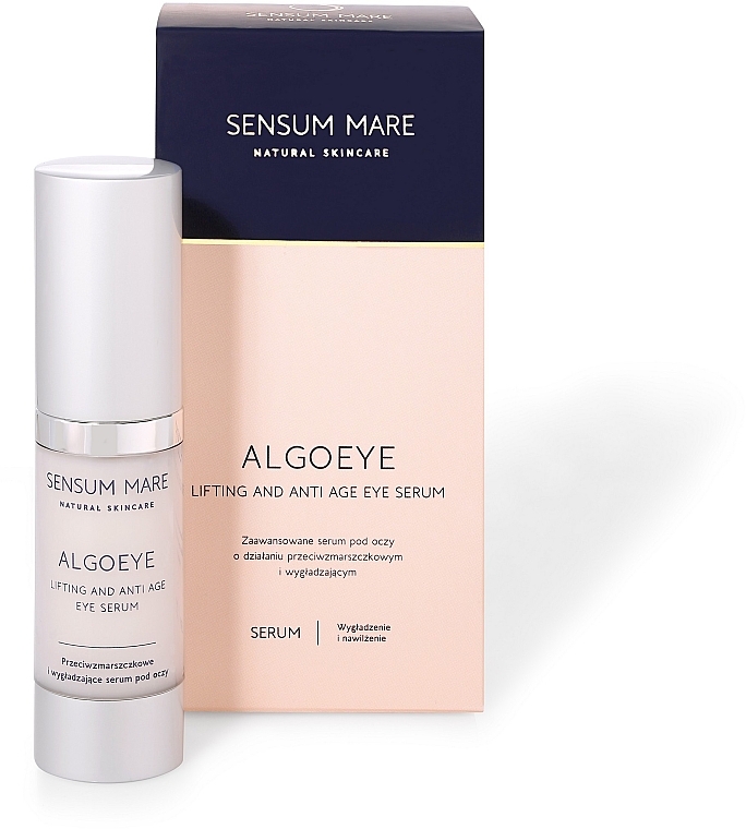 Anti-Wrinkle Eye Serum - Sensum Mare Algoeye Lifting And Anti Age Eye Serum — photo N2