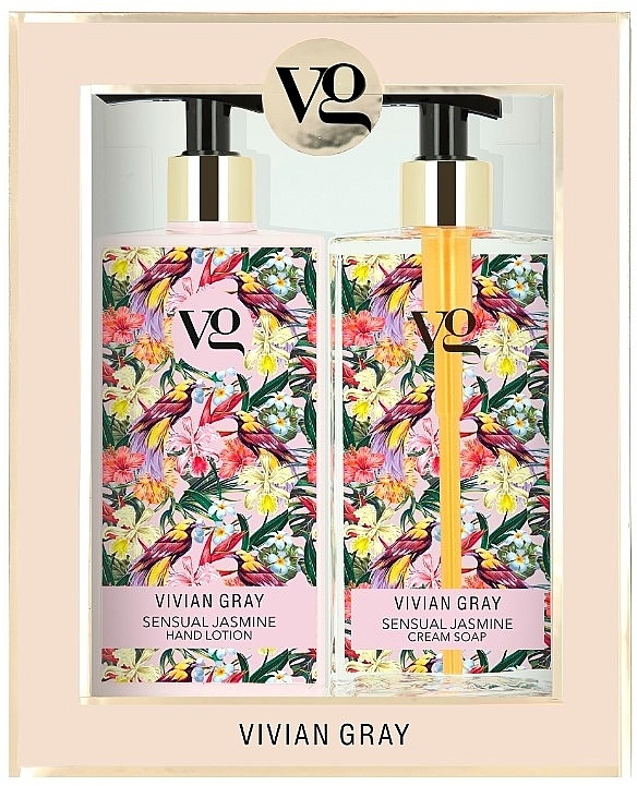 Set - Vivian Gray Sensual Jasmine (h/soap/350ml + h/lot/350ml) — photo N1