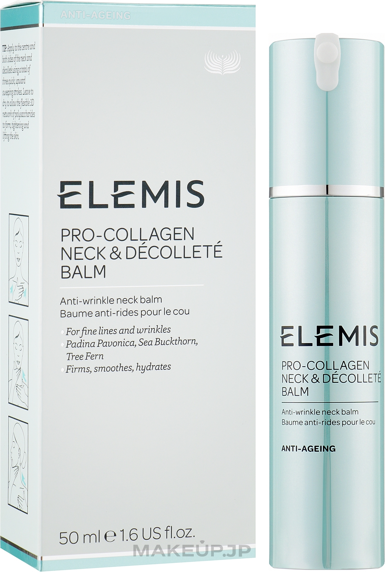 Neck and Decollete Balm - Elemis Pro-Collagen Neck & Decollete Balm — photo 50 ml