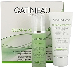 Fragrances, Perfumes, Cosmetics Set - Gatineau Clear & Perfect Duo (emul/50ml + concent/30ml)