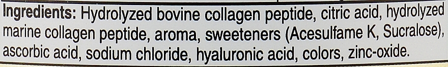 Elderberry Flavored Collagen + Hyaluronic Acid, Vitamin C and Zinc - PureGold CollaGold Eldelflower — photo N2