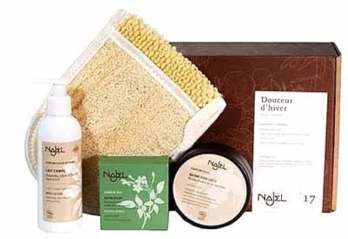 Set - Najel (balm/100g + b/milk/200ml + soap/100g + sponge/1pc) — photo N1