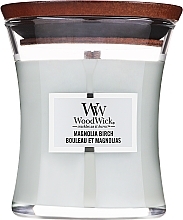 Scented Candle - WoodWick Ellipse Magnolia Birch — photo N1