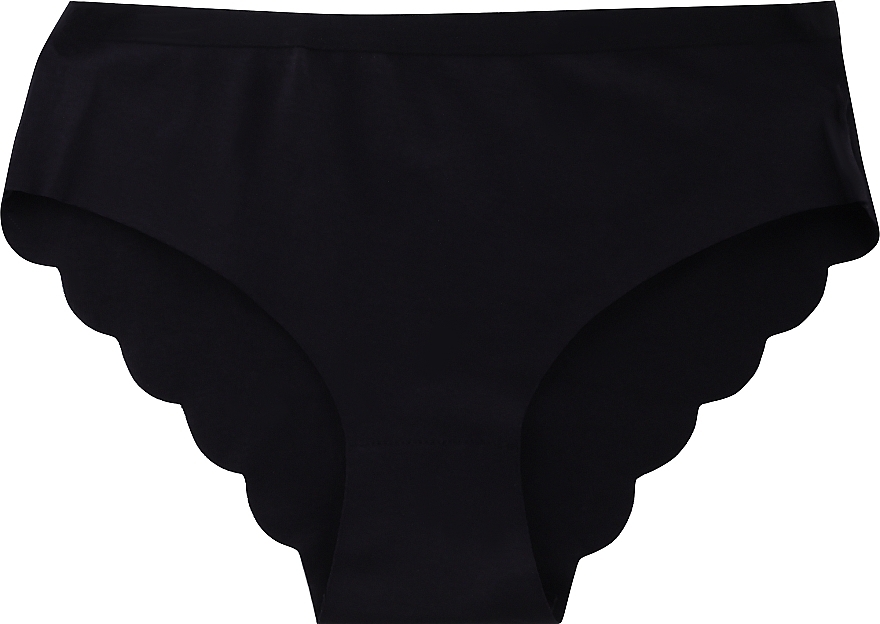 Cotton Bikini Panties 'Figi', black - Moraj — photo N2