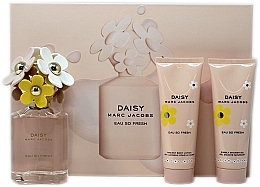 Fragrances, Perfumes, Cosmetics Marc Jacobs Daisy Eau So Fresh - Set (edt 75ml + b/lol 75ml + sh/g 75ml)