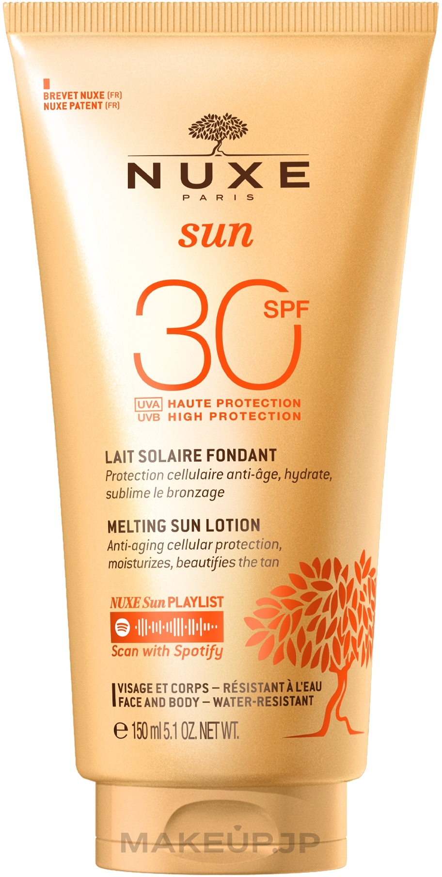 Face & Body Tan Milk - Nuxe Sun SPF 30 — photo 150 ml