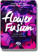 Fragrances, Perfumes, Cosmetics Nourishing Violet Face Sheet Mask - Origins Flower Fusion Violet Nourishing Sheet Mask