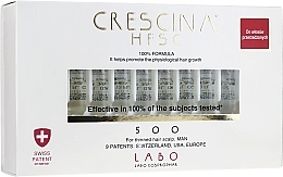 Fragrances, Perfumes, Cosmetics Men Hair Growth Restoring Treatment 500 - Labo Crescina Re-Growth Anti-Hair Loss Complete Treatment 500 Man