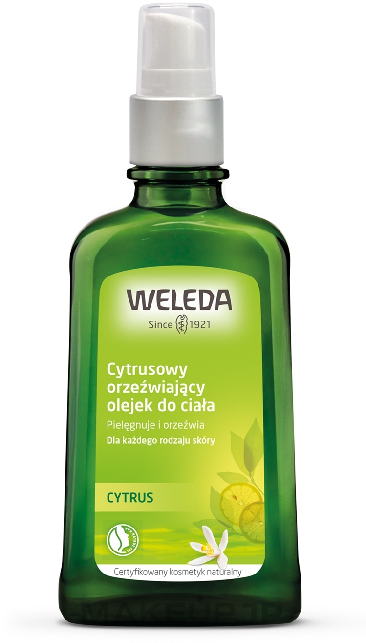 Refreshing Citrus Body Oil - Weleda Citrus Refreshing Body Oil — photo 100 ml